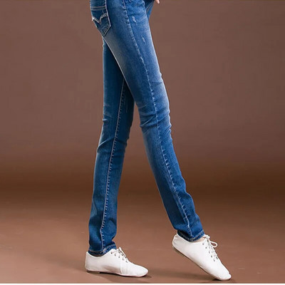 Traper trudničke duge za trudnice Odjeća za trudnice pamuk + traper odjeća kratki trbušni traperice hlače visokog struka