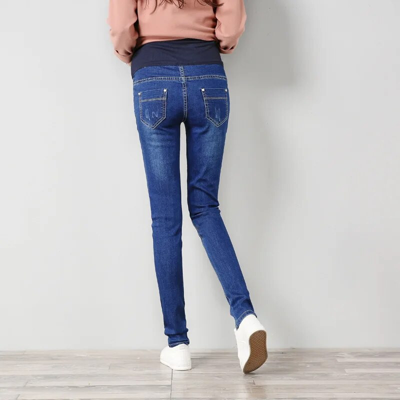 Trudničke trbušne hlače Boyfriend traperice Trudničke hlače za trudnice Odjeća Hlače visokog struka Široke traperice M-2XL