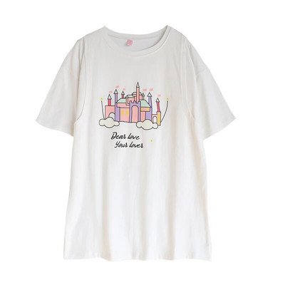 Ljetna odjeća za dojilje Majica kratkih rukava za trudnice Odjeća za trudnice kratkih rukava Pamučna majica 3909