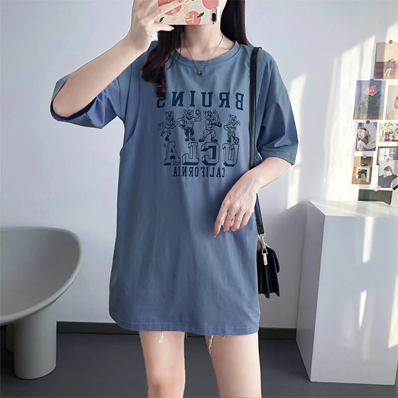 Ljetna odjeća za dojilje Majica kratkih rukava za trudnice Odjeća za trudnice kratkih rukava Pamučna majica 3909