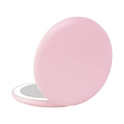 Meigipeegel Kvaliteetne C-tüüpi kahepoolne LED-kosmeetiline peegel Kompaktne valgustusega LED-meigipeegel