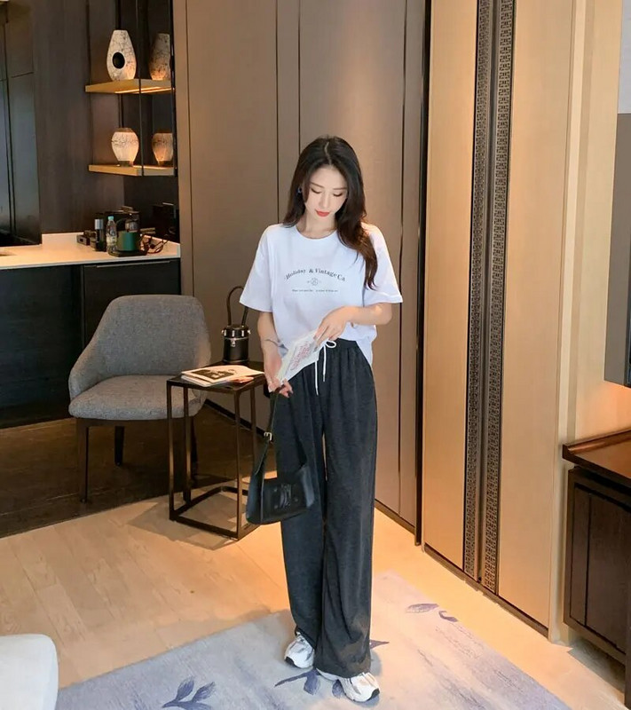 Summer Clothes For Pregnant Youth Ανοιχτό T-shirt For Nursing Mothers Maternity Clothes 19085