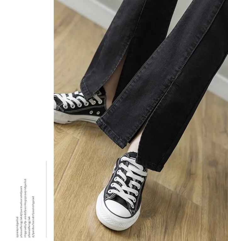 Jean trudnička odjeća za trudnice i široke hlače veće veličine Sportske hlače za proljeće i jesen Odjeća za trudnice