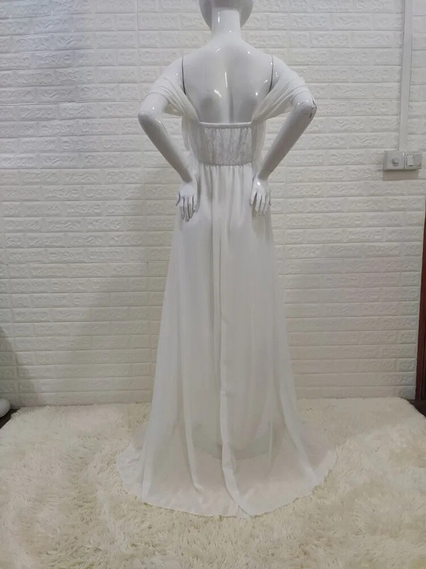 Mežģīņu šifons grūtniecēm Seksīga kleita bez pleciem, gara kleita grūtniecēm sievietēm grūtniecēm, dušas fotografēšana vasaras rekvizīti Maxi kleita Jauna