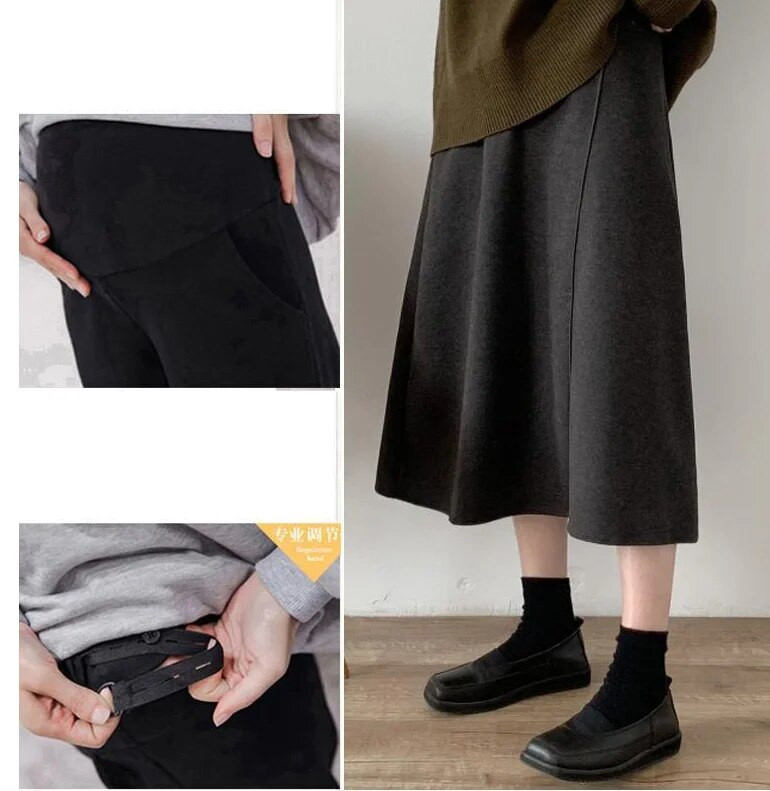 Kokvilnas svārki grūtniecēm, gari modes svārki grūtniecēm, liela izmēra svārki grūtniecēm Jaunums