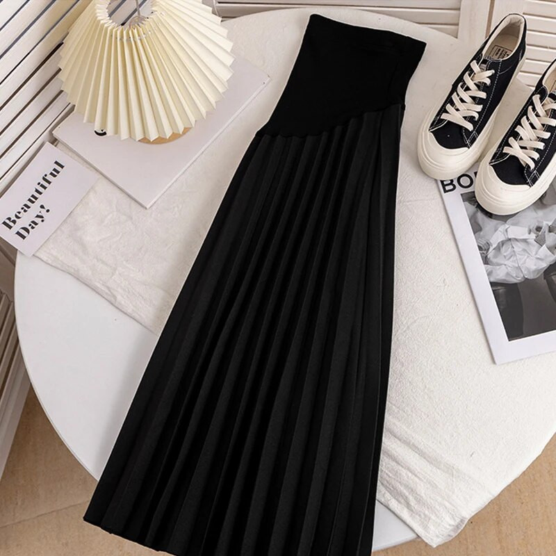 Φόρεμα εγκυμοσύνης χειμερινής μόδας για έγκυες γυναίκες Φούστες εγκυμοσύνης Παντελόνι εγκυμοσύνης Φόρεμα εγκυμοσύνης