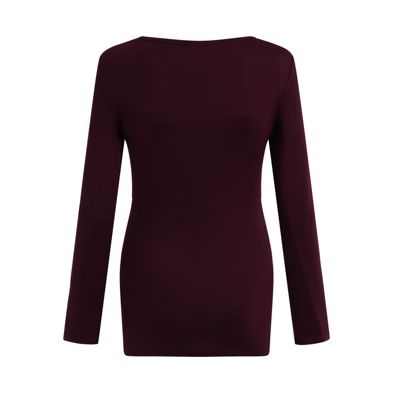 Māmiņām rudens ar garām piedurknēm, grūtniecēm, grūtniecēm, topi, kas paredzēti barošanai ar krūti grūtniecēm, vienkrāsains barošanas T-krekls, 2023. gada T-krekls