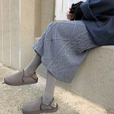 Trudnička suknja Duga modna pletena plisirana trudnička suknja za trudnice Velika trudnička suknja Novi dolazak