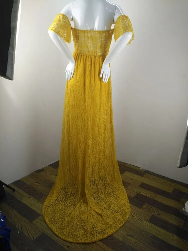 CHCDMP Seksikas pitsiline Olkaimeta Raseduse Pikk Kleit Rasedatele Naistele Imikud Maxi Kleit Rasedus Suvine väljamõeldud fotograafia rekvisiidid