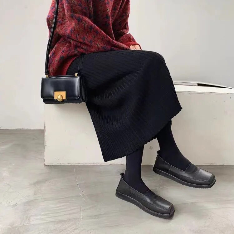 Ziemas grūtnieču drēbes Modes ar augstu vidukli Grūtnieču vēdera svārki vienkrāsaini grūtniecēm, kroku svārki grūtniecēm