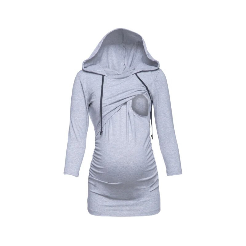 Müük naiste rasedatele imetavatele magamisriided imetavatele rasedatele rasedatele pikkade varrukatega soliidsed topid Pluus riided riided