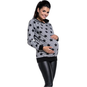 Μπλουζάκια εγκυμοσύνης Pentagram Ρούχα θηλασμού Γυναικεία μακρυμάνικη μπλούζα θηλασμού Ρούχα εγκυμοσύνης Μπλουζάκι εγκυμοσύνης