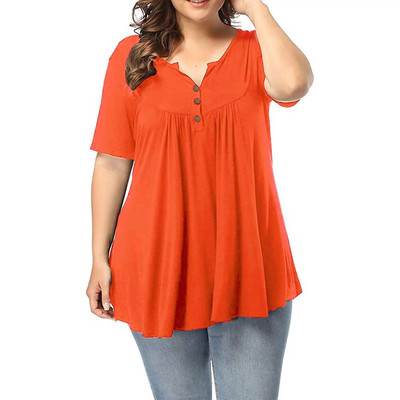 Ljetna nova ženska uska široka majica kratkih rukava kratkih rukava, ležerna udobna velika majica za trudnice u raznim bojama