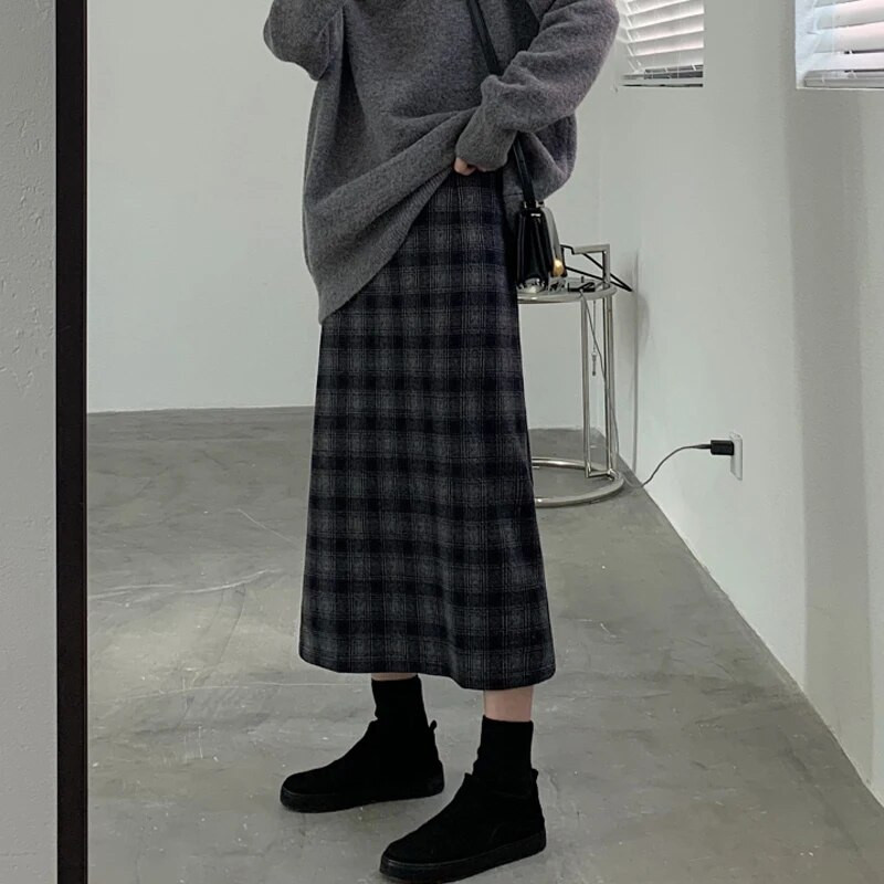 Επαναφέρετε τους αρχαίους τρόπους έγκυες ψηλές φούστες μέσης πίσω σπαστές στη μέση της γάμπας εγκυμοσύνης Vintage φούστα μόδας κοιλιακές φούστες εγκυμοσύνης