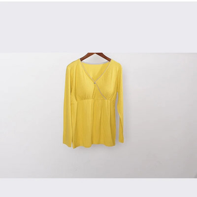 Grūtnieču apģērbi Grūtnieču krekli Modāls naktskrekls zīdīšanas mājas apģērbs vienkrāsainiem naktskrekliem pidžamām barojošām sieviešu topi