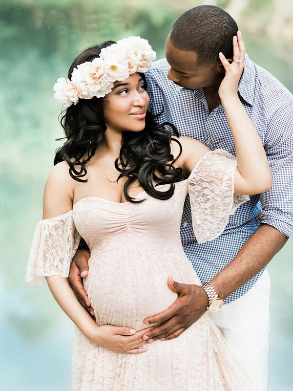 Trudna žena, seksi čipkasta duga vjenčanica za trudnice, dječja tuš haljina, rekviziti za fotografiranje, otmjena fotografija, trudnička odjeća za zabavu, novo