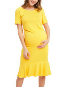 Haljine u obliku sirene za trudnice za foto-snimanje za dječje večere Bodycon Trudničke haljine Odjeća za trudnice