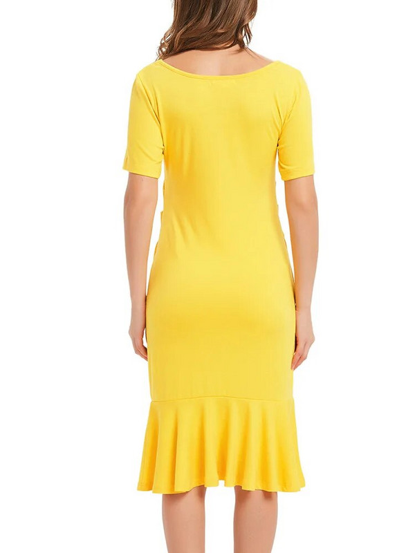 Haljine u obliku sirene za trudnice za foto-snimanje za dječje večere Bodycon Trudničke haljine Odjeća za trudnice