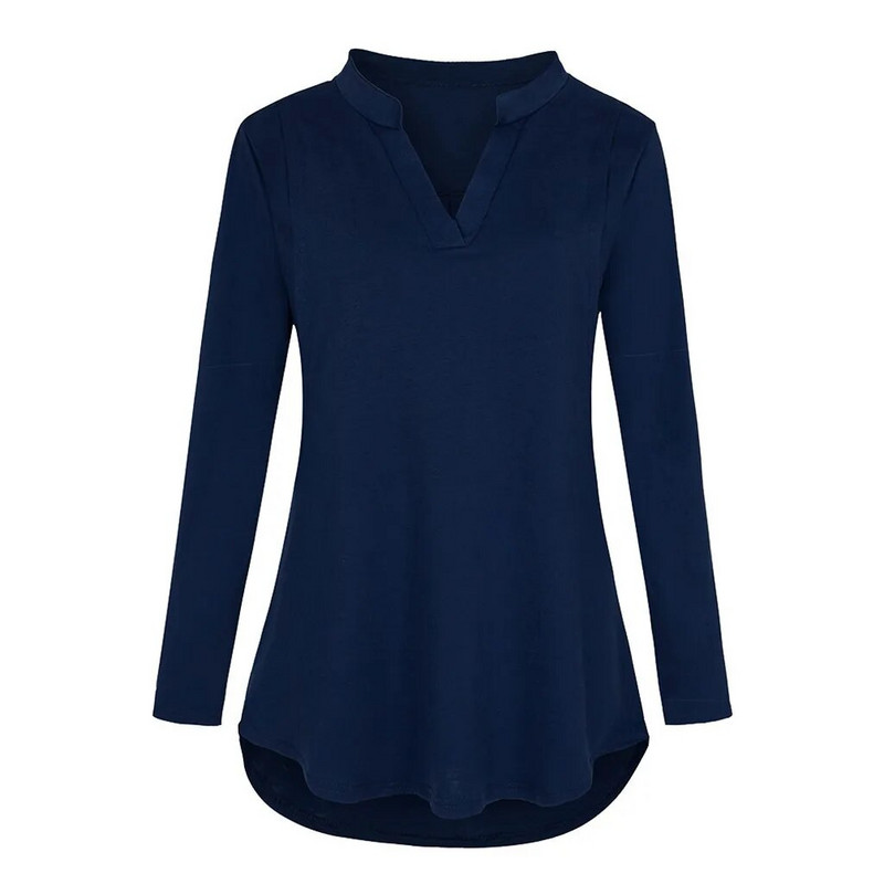 Sieviešu grūtnieču T-krekls grūtniecēm ar garām piedurknēm vienkrāsains barošanas topi Blūze zīdīšanas vestidos