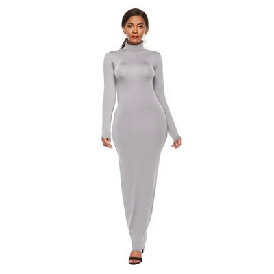 Fotografiranje za trudnice Haljina s dolčevitom Fotografiranje Trudničke žene Bodycon Maxi duge haljine Odjeća za trudnice