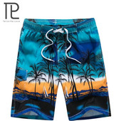 Új férfi strandruha Cool Board Shorts Quick Dry Watersport úszónadrágok Nyári Strand rövidnadrág M - 6XL Extra Large 10+ szín