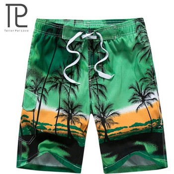 Нови мъжки плажни дрехи Cool Board Shorts Бързосъхнещи бански гащи за водни спортове Летни плажни шорти M - 6XL Изключително големи 10+ цвята