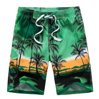 Új férfi strandruha Cool Board Shorts Quick Dry Watersport úszónadrágok Nyári Strand rövidnadrág M - 6XL Extra Large 10+ szín