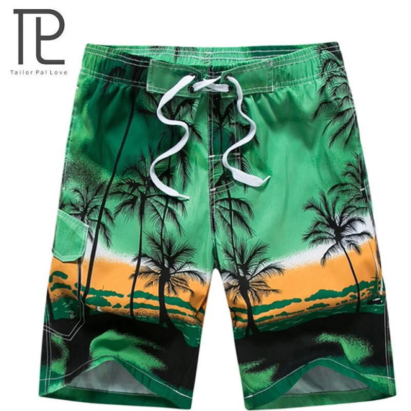 Új férfi strandruha Cool Board Shorts Quick Dry Watersport úszónadrágok Nyári Strand rövidnadrág M - 6XL Extra Large 10+ szín