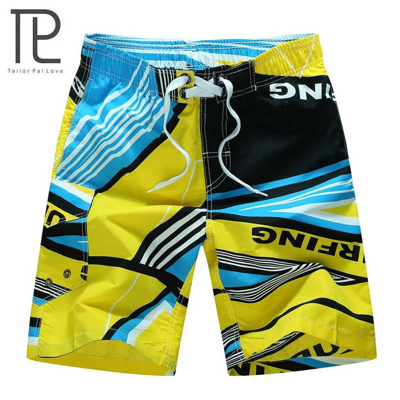 Új férfi strandruha Cool Board Shorts Quick Dry Watersport úszónadrágok Nyári Strand rövidnadrág M - 6XL Extra Large 10+ szín
