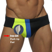 TASUTA kingitus Push Up Pad Uus ujumisriided Meeste Seksikad Meeste Ujumispüksid Madala vöökohaga Ujumispüksid Meeste Ujumisriided Ujumispüksid