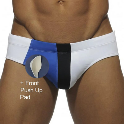 TASUTA kingitus Push Up Pad Uus ujumisriided Meeste Seksikad Meeste Ujumispüksid Madala vöökohaga Ujumispüksid Meeste Ujumisriided Ujumispüksid