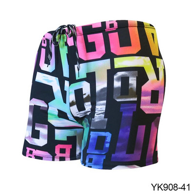 Muški kupaći kostimi Muške gaće Plivačke hlačice Šareni ispis Brzosušeće uske kupaće gaće za surfanje na plaži Odjeća za plažu