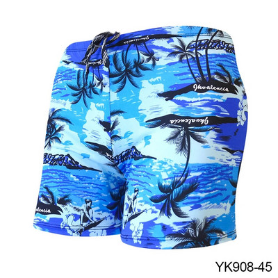 Muški kupaći kostimi Muške gaće Plivačke hlačice Šareni ispis Brzosušeće uske kupaće gaće za surfanje na plaži Odjeća za plažu
