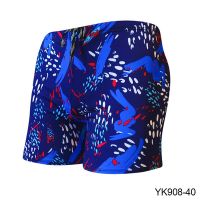 Muški kupaći kostimi Muške gaće Plivačke hlačice Šareni ispis Brzosušeće uske kupaće gaće za surfanje na plaži Odjeća za plažu