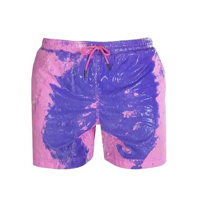 Kratke hlače za dasku za plivanje Promjenjive boje Hlače za plažu Muški ljetni brzosušeći kupaći kostim Ležerne hlače Odjeća za plažu Donji dio džepova
