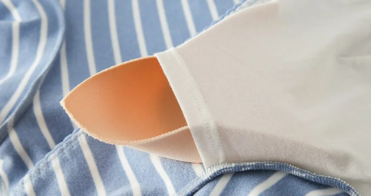 Naiste rinnahoidjatega pluus Rasedatele pikkade varrukatega triibulised imetamistopsid T-särk imetamiseks Raseda vabaaja talvepluusisärk