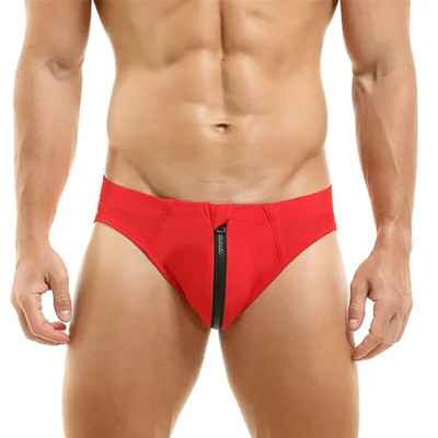 Ees avatud tõmblukuga püksid Meeste ujumisbikiinid ujumisriided Seksikad ujumispüksid meestele ujumistrikoo Desmiit ujumiskostüüm Rannapüksid Tanga