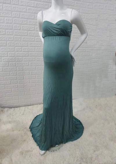 Rochii de maternitate fără mâneci piept joasă pentru ședință foto Recuzită fotografie sarcină Rochii maxi rochii pentru haine pentru femei însărcinate