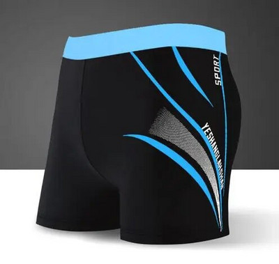 Férfi úszónadrágok 2023 divatos, széles karimájú Hot Spring férfi fürdőruha, gyorsan száradó nagyméretű boxer úszónadrág rövidnadrág