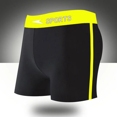 Férfi úszónadrágok 2023 divatos, széles karimájú Hot Spring férfi fürdőruha, gyorsan száradó nagyméretű boxer úszónadrág rövidnadrág