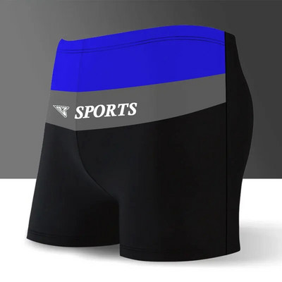 Férfi úszónadrágok 2023 divatos, széles karimájú Hot Spring férfi fürdőruha, gyorsan száradó nagyméretű boxer úszónadrág rövidnadrág