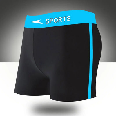 Férfi úszónadrágok 2023 divatos, széles karimájú Hot Spring férfi fürdőruha, gyorsan száradó nagyméretű boxer úszónadrág rövidnadrág