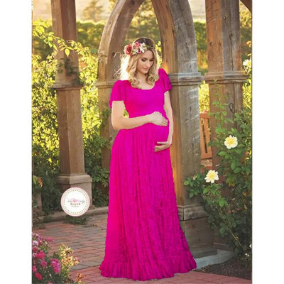 Trudnička haljina za fotografiranje Maxi haljina za trudničke haljine za fotografiranje Čipkana odjeća za trudnice Haljine Vestidos za snimanje