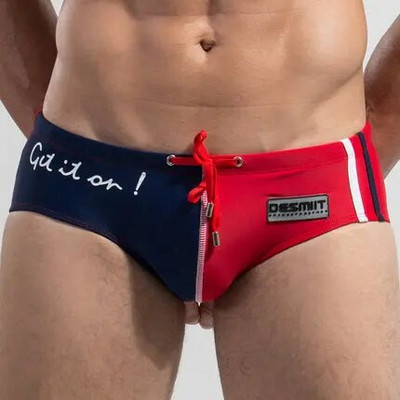 Νέο 2018 μαγιό ανδρικό σλιπ μαγιό σέξι μπόξερ μαγιό σορτς παραλίας για άρωμα ανδρικό κολύμβησης σλιπ sunga masculinas