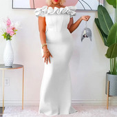 Ruffles Bodycon kismama fotózási ruha, hosszú, rugalmas sellő baba zuhany ruha terhes nőknek terhességi fotózás ruha