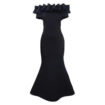 Ruffles Bodycon kismama fotózási ruha, hosszú, rugalmas sellő baba zuhany ruha terhes nőknek terhességi fotózás ruha