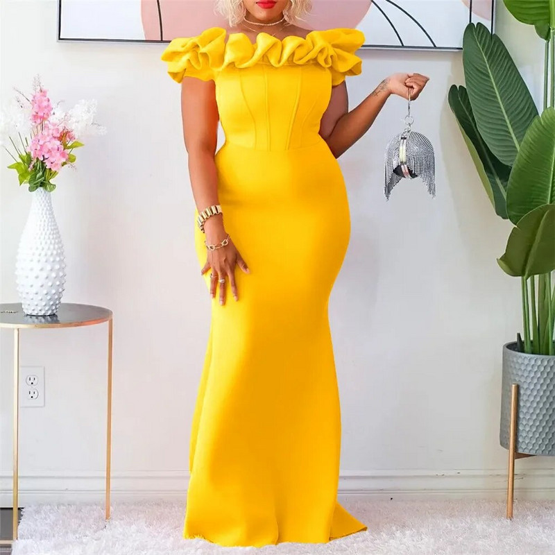 Ruffles Bodycon kismama fotózási ruha, hosszú, rugalmas sellő baba zuhany ruha terhes nőknek terhességi fotózás ruha