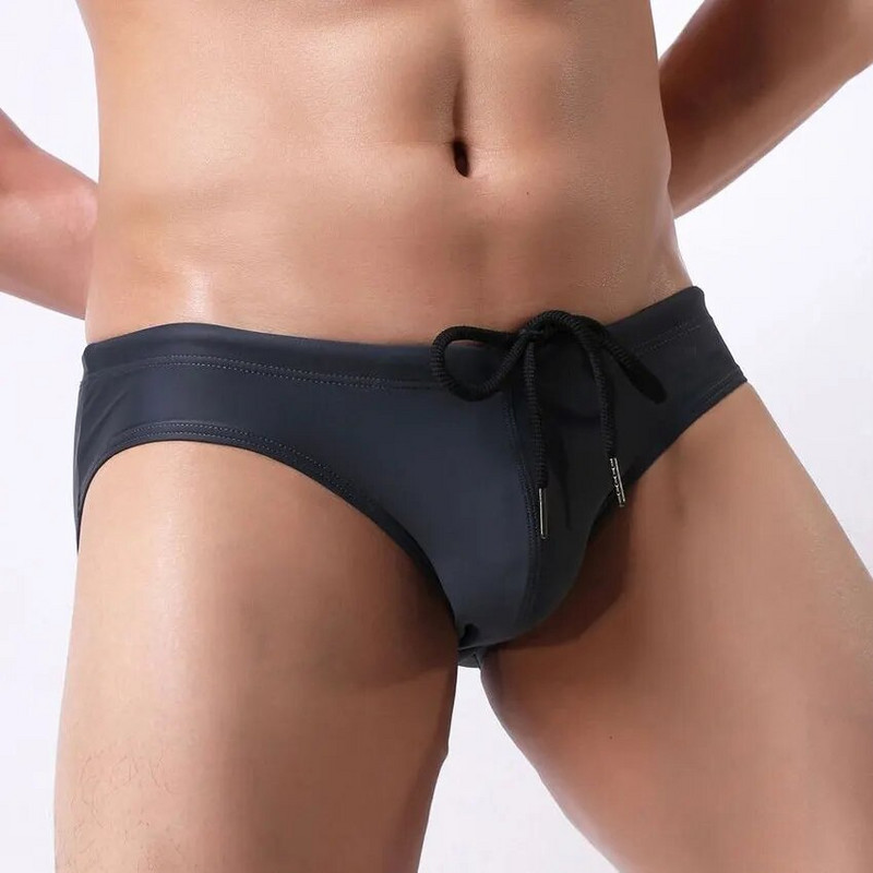 Vyriškos plaukimo kelnaitės bikiniai maudymosi kelnaitės seksualiam vyrui maudymosi kostiumėlis, maudymosi kostiumėlis, paplūdimio šortai Desmiit Zwembroek 2021 m.