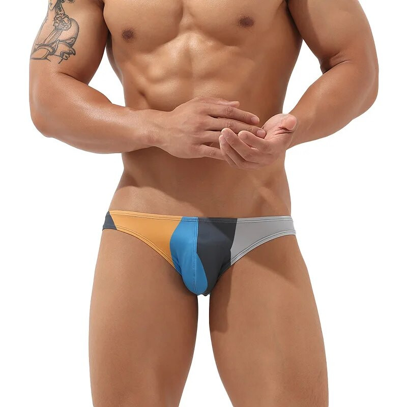 Seksi muški kupaći kostimi s četvrtastim nogicama za surfanje, muški kupaći kostimi, kupaće gaće, muške modne kratke hlače za plažu