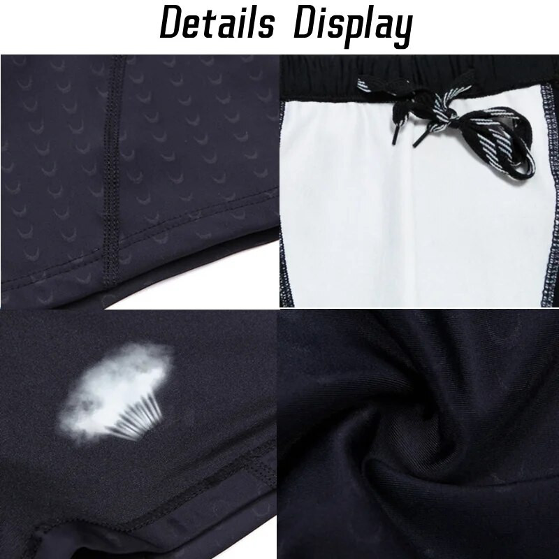 Férfi úszónadrág vízálló verseny úszófelszerelés úszósapkával Fürdőruha félnadrág férfi nyári nadrágok úszósapka nadrág